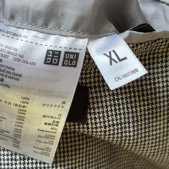 Uniqlo Men’s Linen Blazer Size XL - Picture 7 of 8